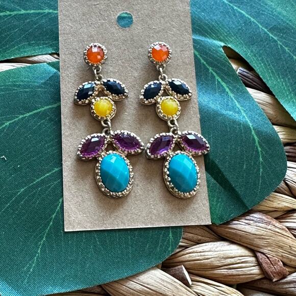 BOGO FREE COLORFUL BOHEMIAN 
DANGLE EARRINGS - Picture 1 of 6